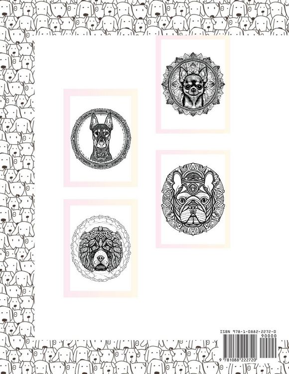 Produktbild: Pupper Mandala Coloring Book