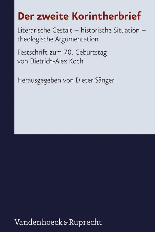 Produktbild: Der zweite Korintherbrief