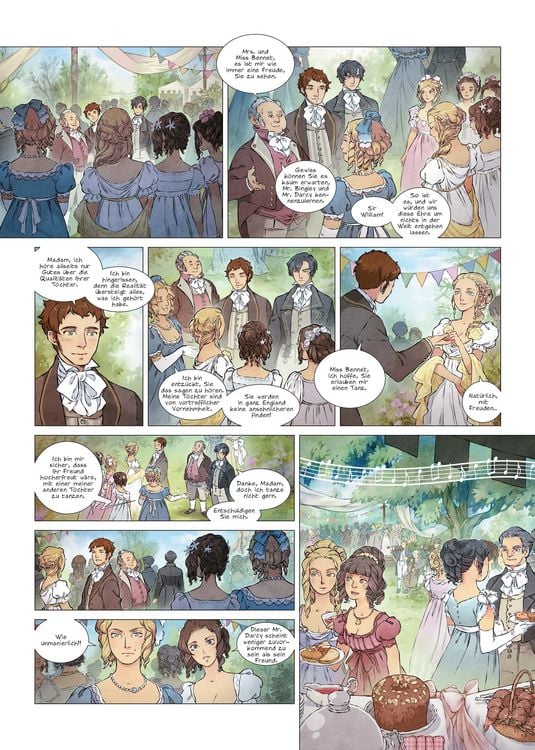 Produktbild: Stolz und Vorurteil (Graphic Novel)