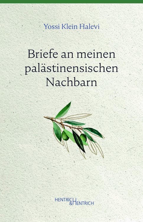 Produktbild: Briefe an meinen pal&auml;stinensischen Nachbarn