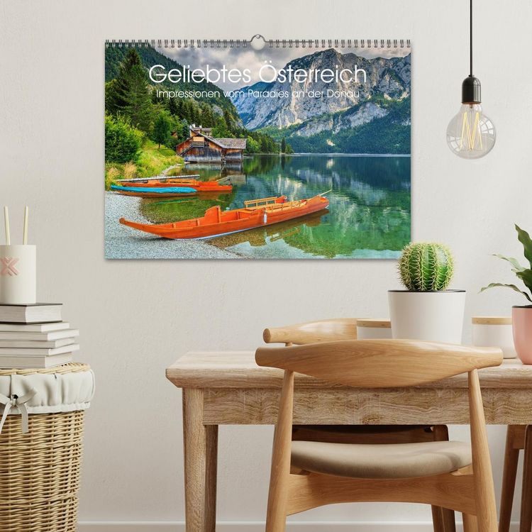 Produktbild: Geliebtes &Ouml;sterreich. Impressionen vom Paradies an der Donau (Wandkalender 2026 DIN A3 quer), CALVENDO Monatskalender
