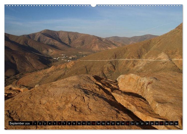 Produktbild: Fuerteventura, Insel der Stille (Wandkalender 2026 DIN A2 quer), CALVENDO Monatskalender