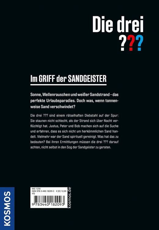 Produktbild: Die drei ??? Im Griff der Sandgeister