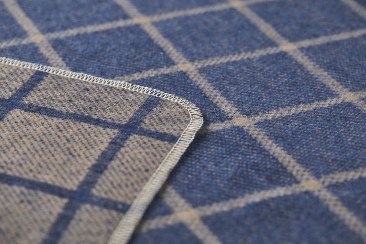 Produktbild: Flanelldecke "Karo" (GRS)