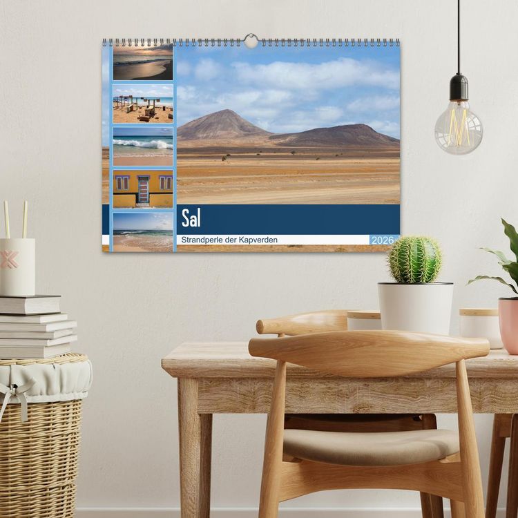 Produktbild: Sal - Strandperle der Kapverden (Wandkalender 2026 DIN A3 quer), CALVENDO Monatskalender