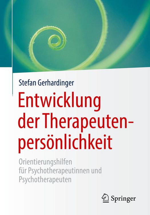 Produktbild: Entwicklung der Therapeutenpers&ouml;nlichkeit