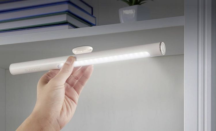 Produktbild: Sygonix LED-Schrankleuchte LED 2.6W Kaltwei&szlig; Wei&szlig;