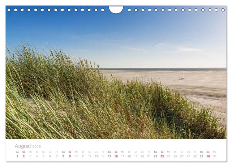 Produktbild: St. Peter-Ording (Wandkalender 2026 DIN A4 quer), CALVENDO Monatskalender