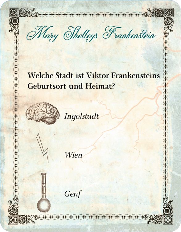 Produktbild: Mary Shelleys Frankenstein - Das Quiz