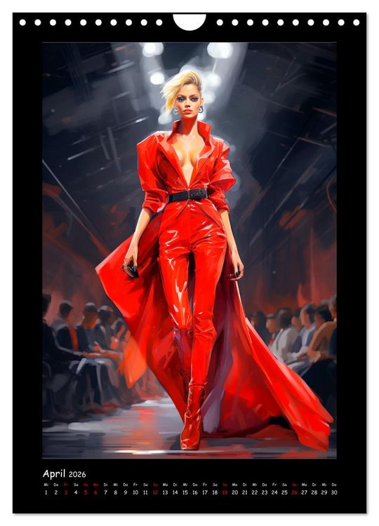 Produktbild: Cat Walk. Paintings (Wandkalender 2026 DIN A4 hoch), CALVENDO Monatskalender