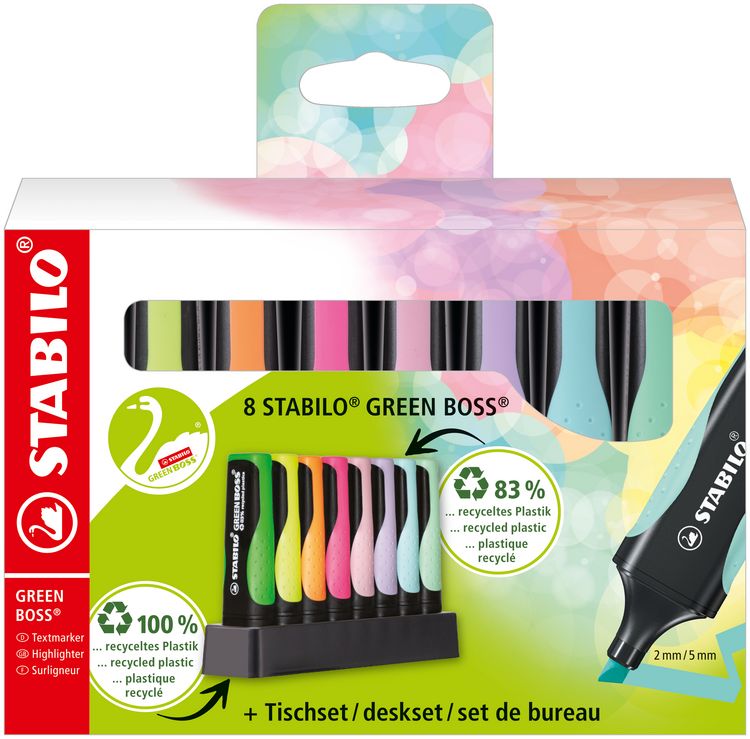 Produktbild: STABILO Textmarker GREEN BOSS