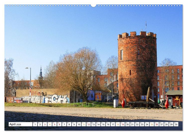 Produktbild: Einladung nach Greifswald (Wandkalender 2026 DIN A2 quer), CALVENDO Monatskalender