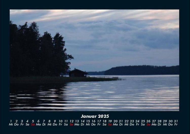 Produktbild: Seeblick 2025 Fotokalender DIN A4