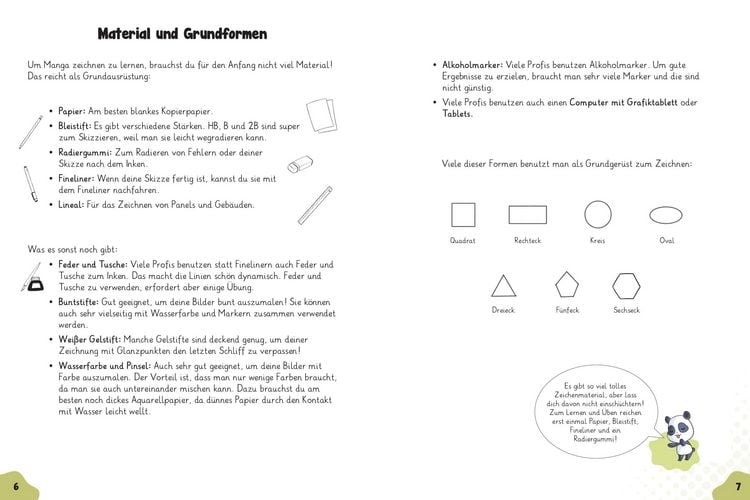 Produktbild: Manga Zeichnen lernen I Schritt-f&uuml;r-Schritt-Anleitung