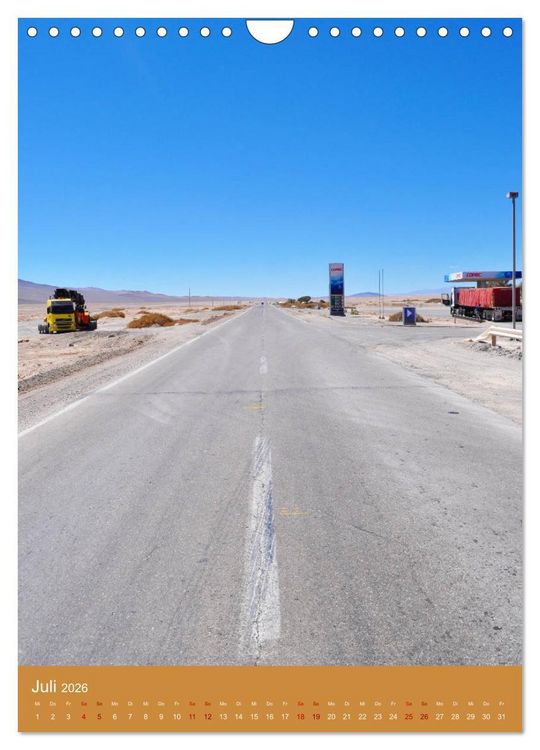 Produktbild: Erlebe mit mir die Atacama (Wandkalender 2026 DIN A4 hoch), CALVENDO Monatskalender