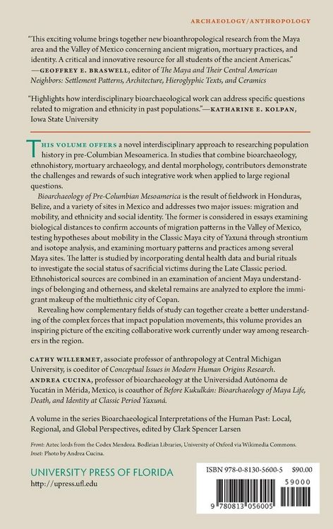 Produktbild: Bioarchaeology of Pre-Columbian Mesoamerica