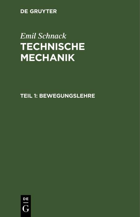 Produktbild: Bewegungslehre