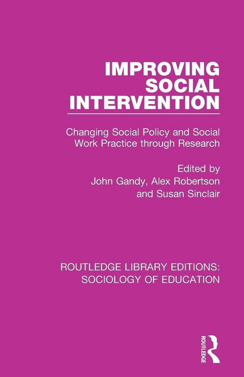Produktbild: Improving Social Intervention