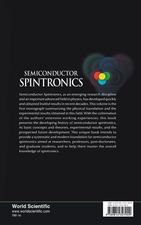 Produktbild: Semiconductor Spintronics