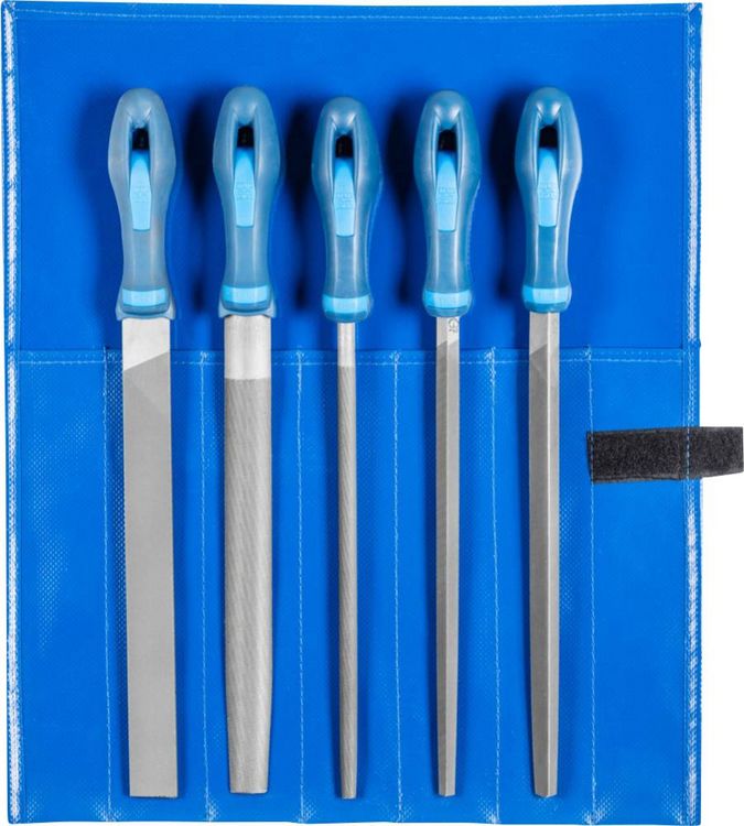Produktbild: PFERD TOOLS 11800543 Werkstattfeilen-Set Hieb 3 in PVC-Rolltasche L&auml;nge 250 mm 1 St.