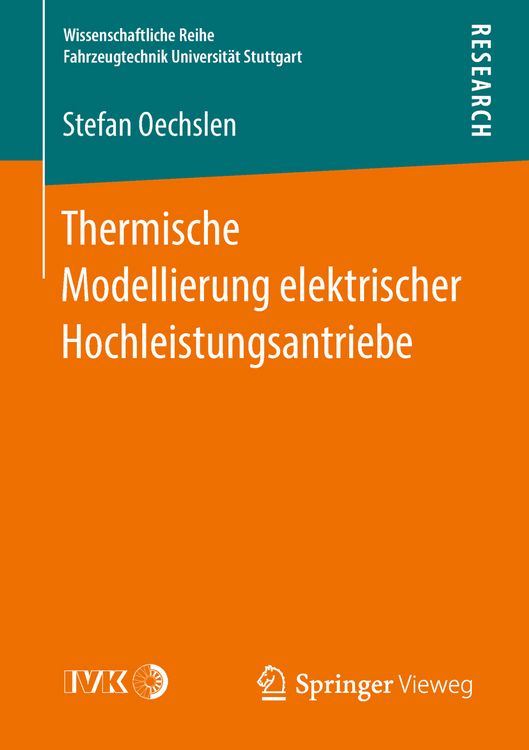 Produktbild: Thermische Modellierung elektrischer Hochleistungsantriebe