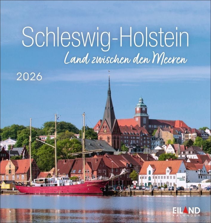 Produktbild: Schleswig-Holstein Postkartenkalender 2026 - Land zwischen den Meeren