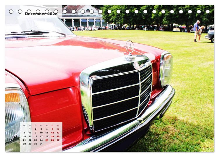 Produktbild: Mercedes Edel & Fein (Tischkalender 2026 DIN A5 quer), CALVENDO Monatskalender