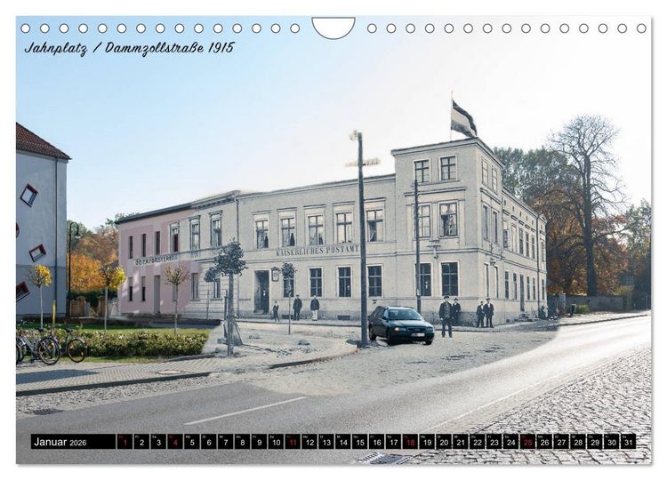 Produktbild: Peitzer Motive alt und neu (Wandkalender 2026 DIN A4 quer), CALVENDO Monatskalender