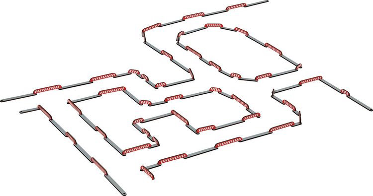 Produktbild: Spielset Stra&szlig;enbau FlexiRoads