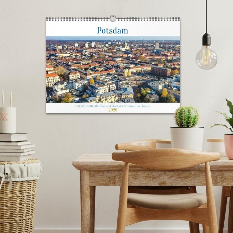 Produktbild: Potsdam - UNESCO Weltkulturerbe und Stadt der Schl&ouml;sser und G&auml;rten (Wandkalender 2026 DIN A3 quer), CALVENDO Monatskalender