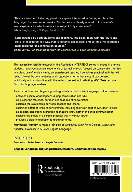 Produktbild: The Language of Conversation