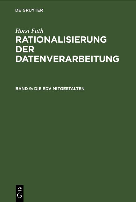 Produktbild: Die EDV mitgestalten