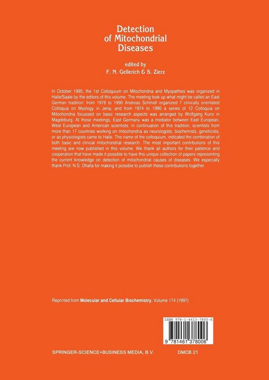 Produktbild: Detection of Mitochondrial Diseases