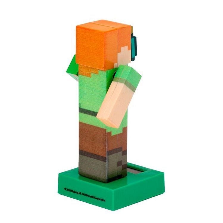 Produktbild: Minecraft Alex Solar Pal Wackelfigur