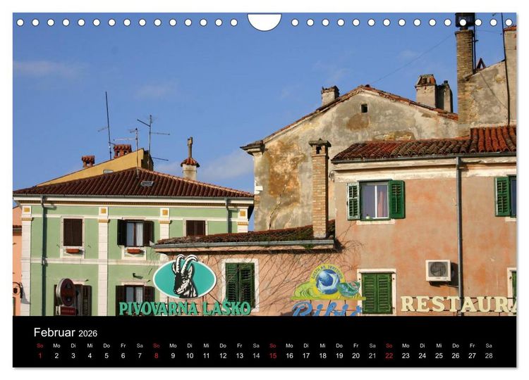 Produktbild: Istrien (Wandkalender 2026 DIN A4 quer), CALVENDO Monatskalender