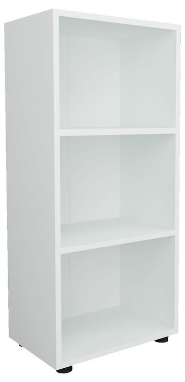 Produktbild: Holz B&uuml;ro Regal B&uuml;cher Ordner Aktenregal Ulas 3f