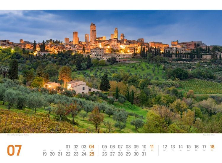 Produktbild: Italien ReiseLust Kalender 2027 | von Venedig bis Sizilien
