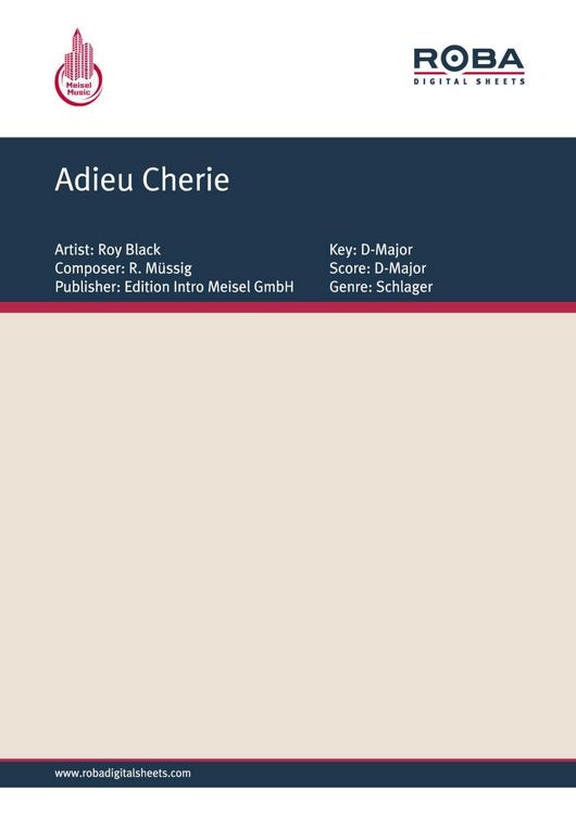 Produktbild: Adieu Cherie