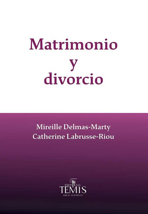 Produktbild: Matrimonio y divorcio