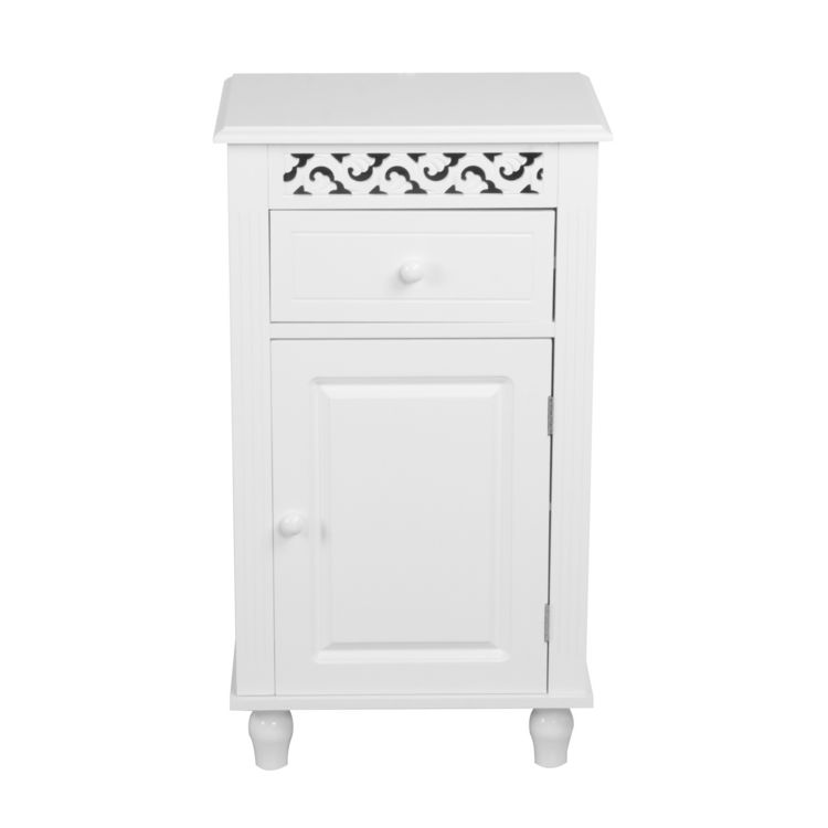 Produktbild: HTI-Line Beistellschrank Miriam 7585 wei&szlig; MDF Beistellschrank Miriam 7585 wei&szlig; MDF