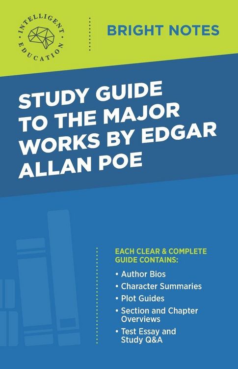 Produktbild: Study Guide to the Major Works by Edgar Allan Poe