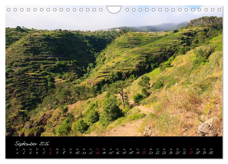 Produktbild: Madeira (Wandkalender 2026 DIN A4 quer), CALVENDO Monatskalender