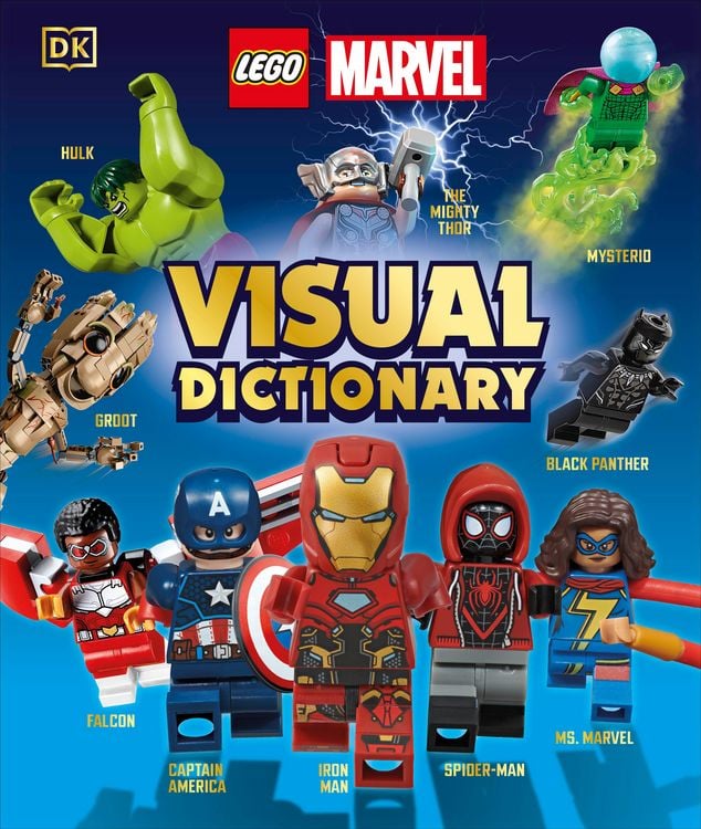 Produktbild: Lego Marvel Visual Dictionary (Library Edition)