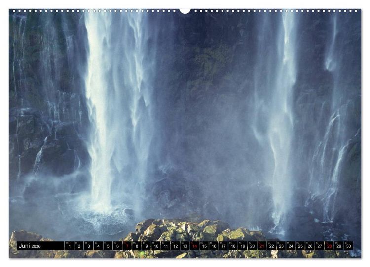Produktbild: Victoria Wasserf&auml;lle (hochwertiger Premium Wandkalender 2026 DIN A2 quer), Kunstdruck in Hochglanz