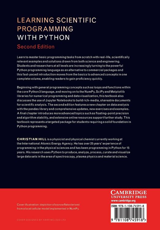 Produktbild: Learning Scientific Programming with Python