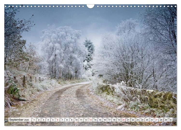 Produktbild: Winter. Zauberhafte Schneelandschaften (Wandkalender 2026 DIN A3 quer), CALVENDO Monatskalender