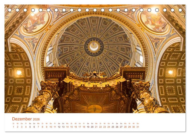 Produktbild: Rom (Tischkalender 2026 DIN A5 quer), CALVENDO Monatskalender