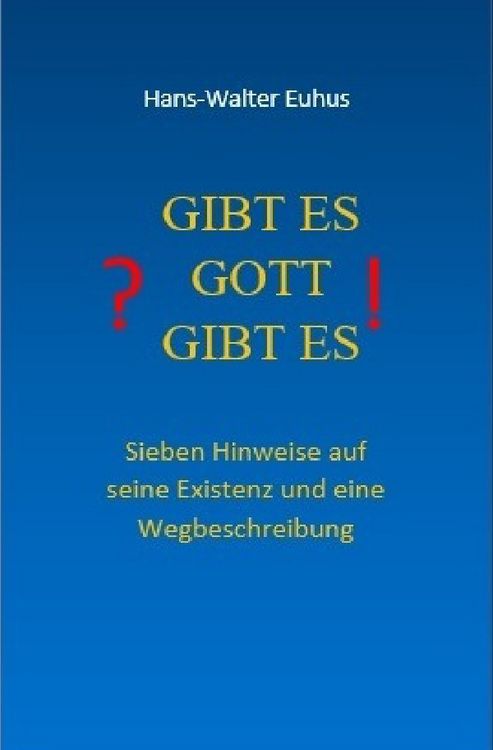 Produktbild: Gibt es Gott gibt es
