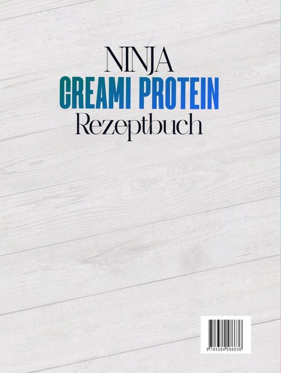 Produktbild: Ninja Creami Protein Rezeptbuch