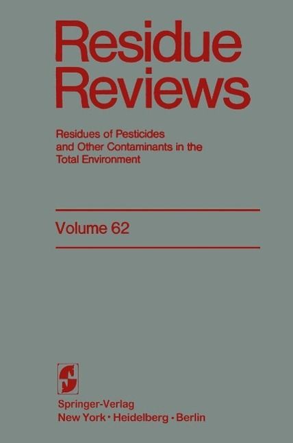 Produktbild: Residue Reviews